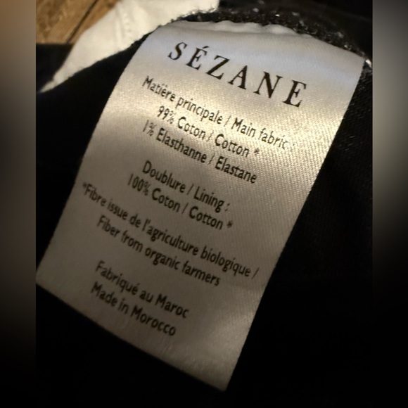 Sezane LE BRUT Women's Black Jeans Size 31 - Picture 10 of 12